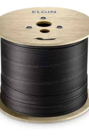 Fibra Óptica Elgin Drop Monomodo Bobina 250 Metros