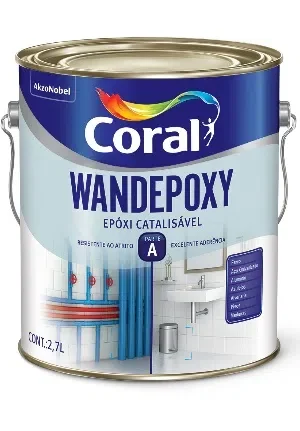 Esmalte Epóxi Brilhante Tintas 5202541 Branco 2.7L Coral